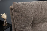  TAUPE MIKROFIBER & SVART METALL