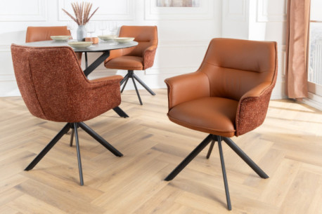 LÄDER & TEXTIL KOGNAC