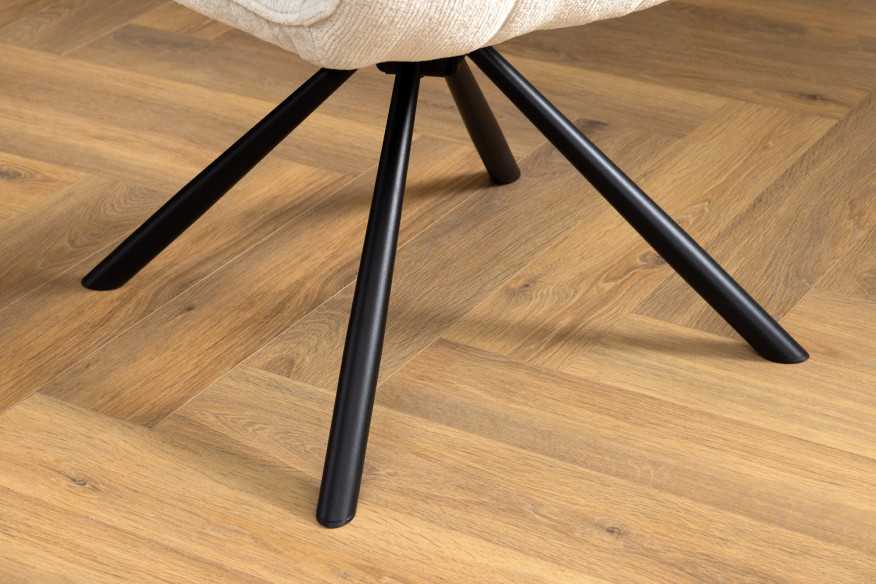  CHENILLE CHAMPAGNEBEIGE MED ARMSTÖD