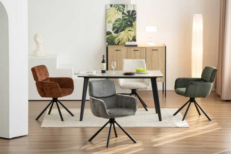  CHENILLE CHAMPAGNEBEIGE MED ARMSTÖD