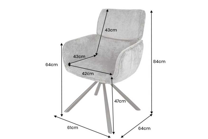 NOVA - 61CM SNURRSTOL