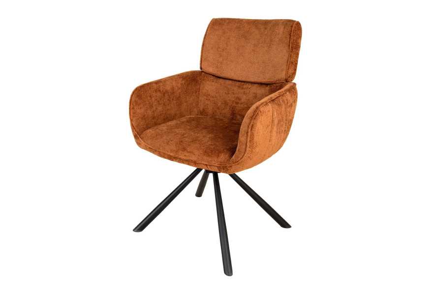  ROSTBRUN CHENILLE MED ARMSTÖD