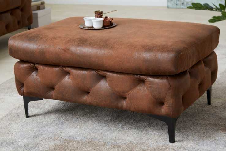  CHESTERFIELD MIKROFIBER ANTIKBRUN