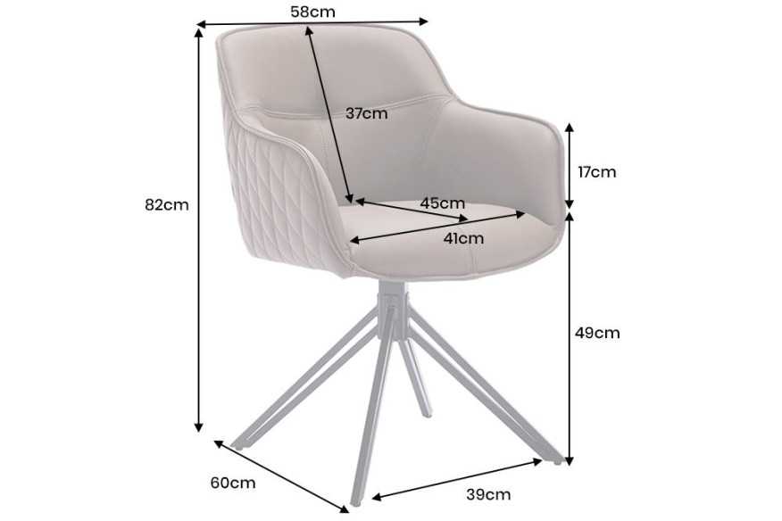  LÄDER TAUPE MED ARMSTÖD