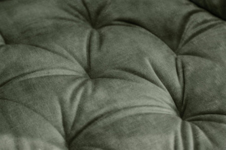 MÖRKGRÖN SAMMET MED ARMSTÖD 2