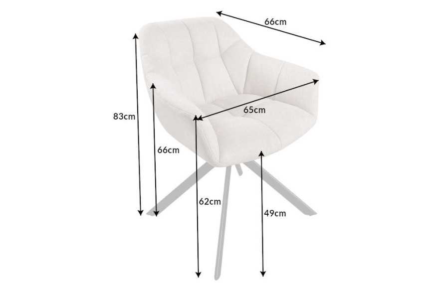 POLLUX - 65CM SNURRSTOL
