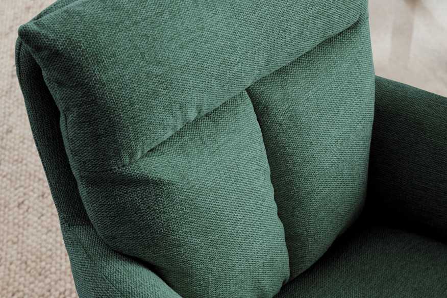  GRÖN STRUKTURTEXTIL MED ARMSTÖD