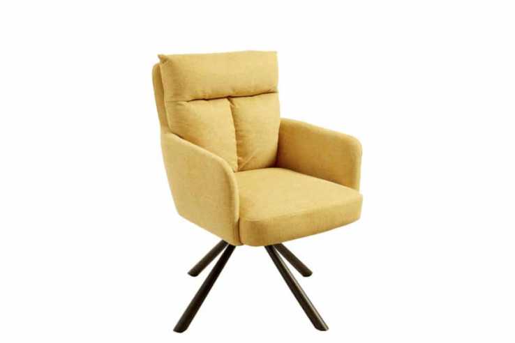 POLLUX - 60CM SNURRSTOL MED ARMSTÖD