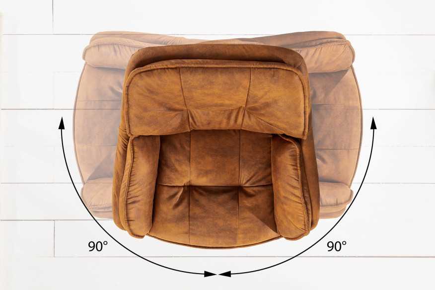 NOVA - 63CM SNURRSTOL MED ARMSTÖD