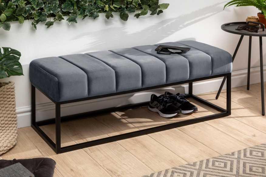 LYRA - 108CM SAMMETSBÄNK