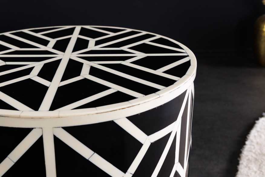  SVARTVITT BONE INLAY