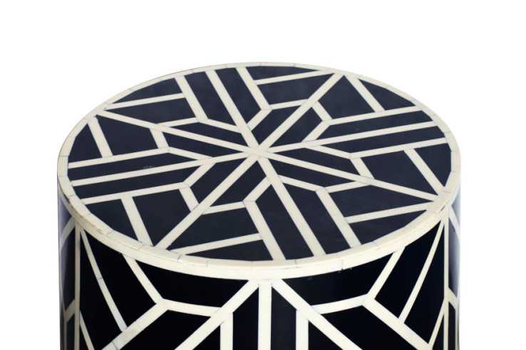  SVARTVITT BONE INLAY