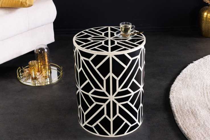 SVARTVITT BONE INLAY