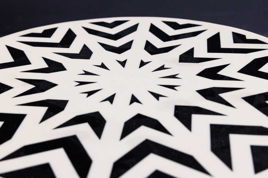  SVARTVIT BONE INLAY