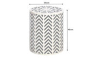  SVARTVIT BONE INLAY