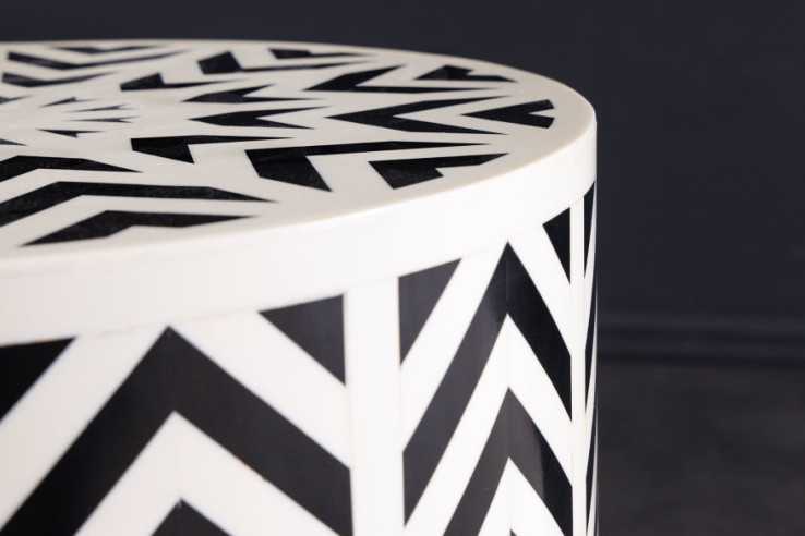  SVARTVIT BONE INLAY