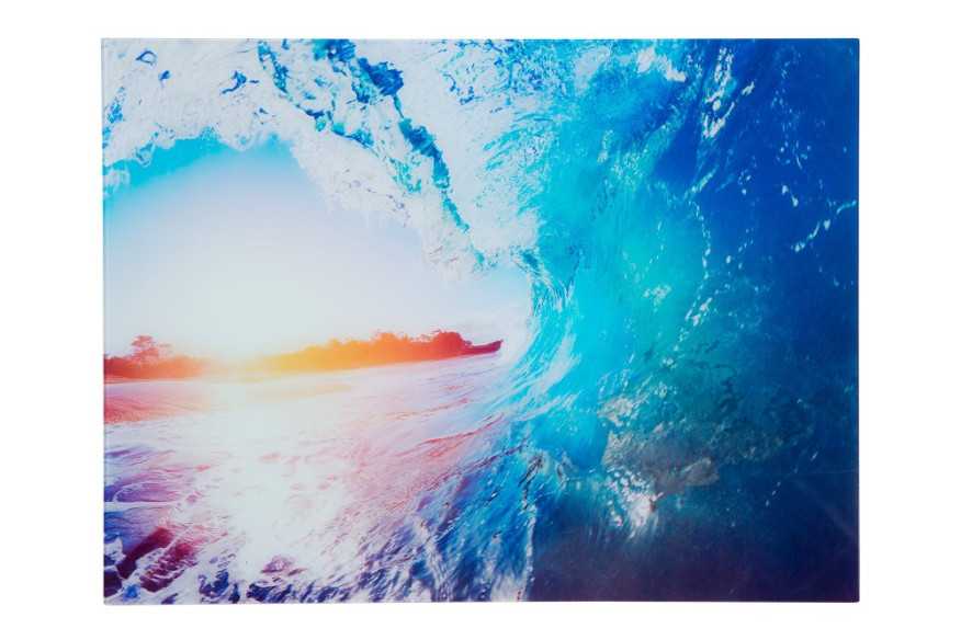 Bild Wave 60x80cm Welle Glas