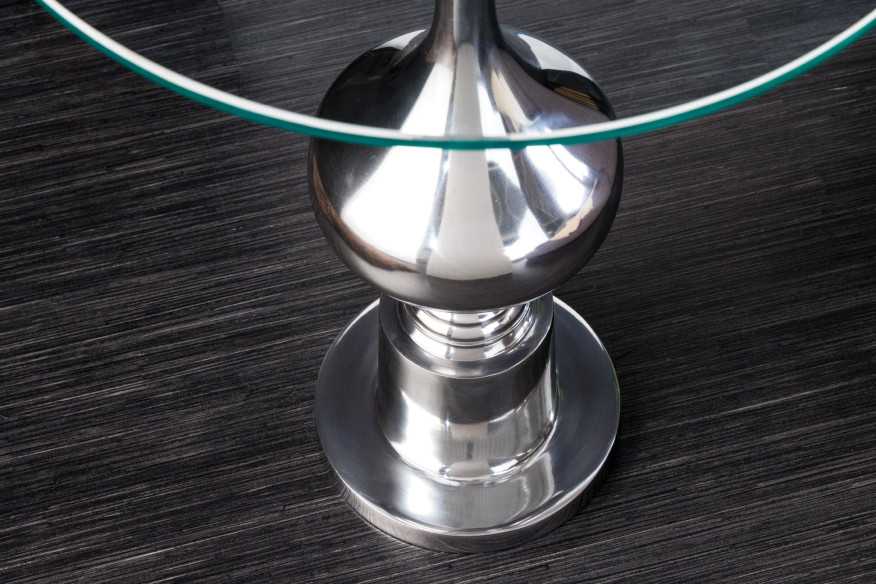  SILVER MED GLASSKIVA