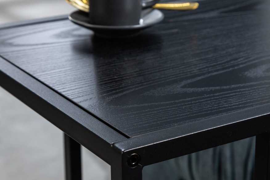  SVART ASKLOOK & METALLSTATIV