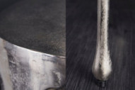  RUNDT I SILVERFÄRGAD ALUMINIUM