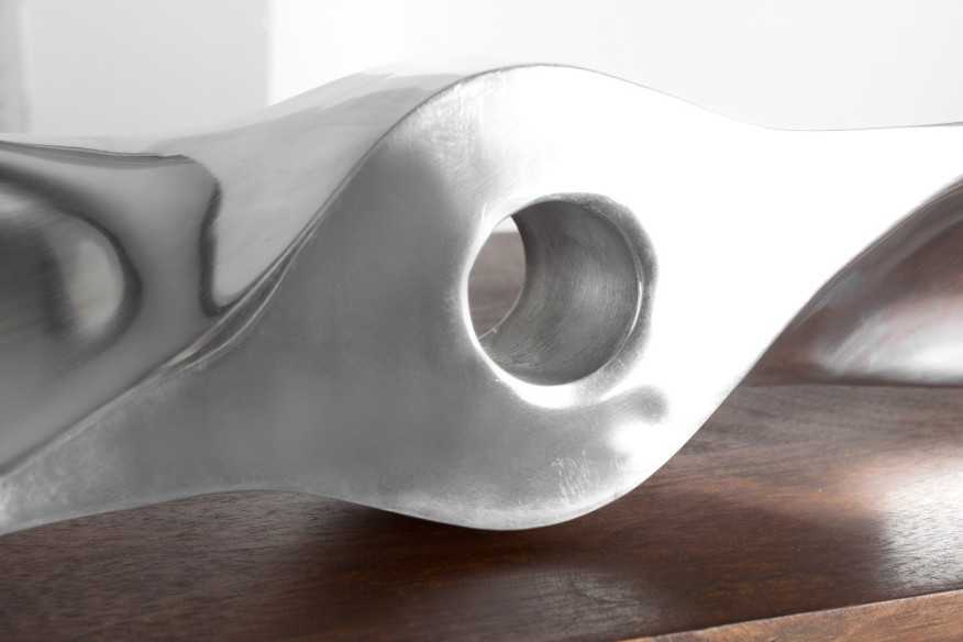 PROPELLER - 110cm skulptur i silver