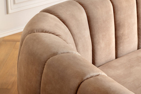 VEGA - 202CM 3-SITS SAMMETSSOFFA 2