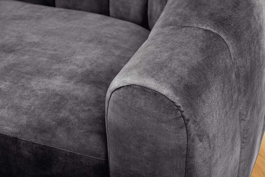 VEGA - 202CM 3-SITS SAMMETSSOFFA