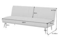 VEGA - 180CM BÄDDSOFFA