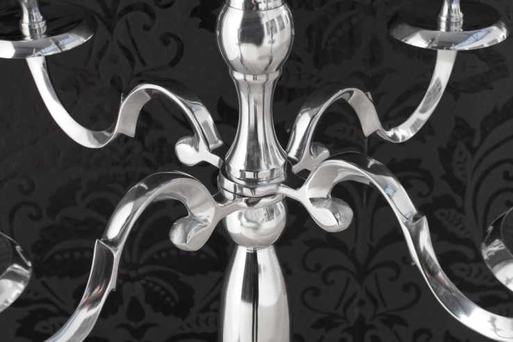 ELIN - 120 CM 5-ARMAD LJUSSTAKE I SILVER