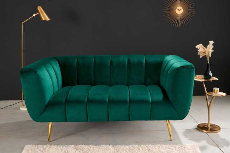 AURORA - 165CM 2-SITS SAMMETSSOFFA