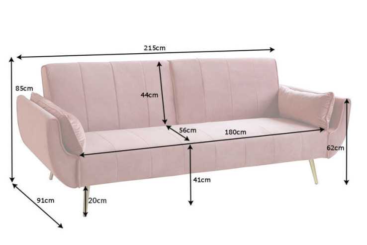 LYRA - 215CM BÄDDSOFFA