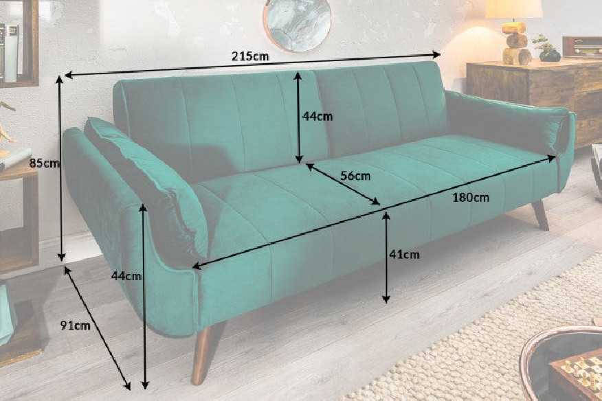 AURORA - 215CM BÄDDSOFFA