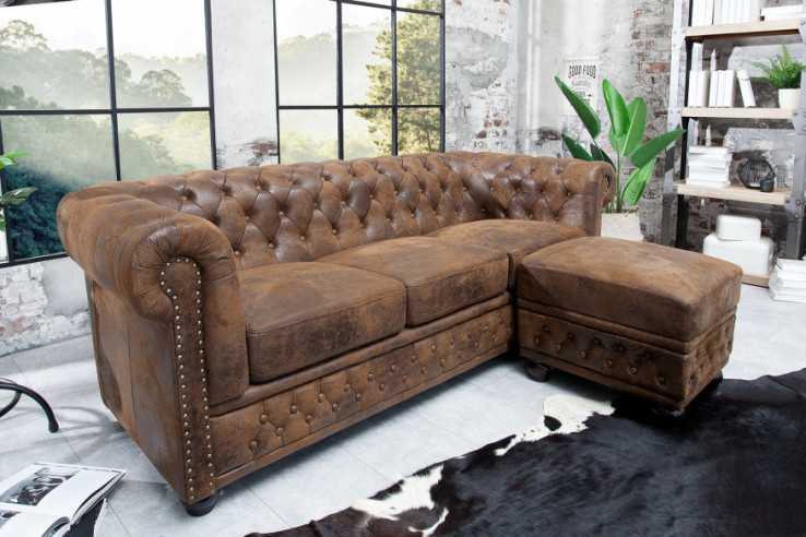 VEGA - 205CM CHESTERFIELD SOFFA