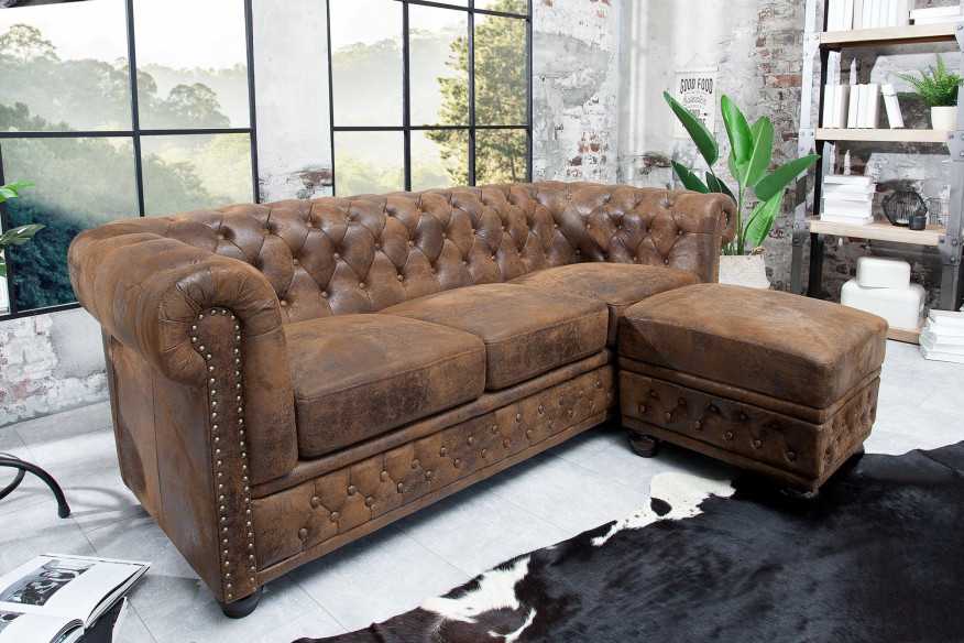 VEGA - 205CM CHESTERFIELD SOFFA