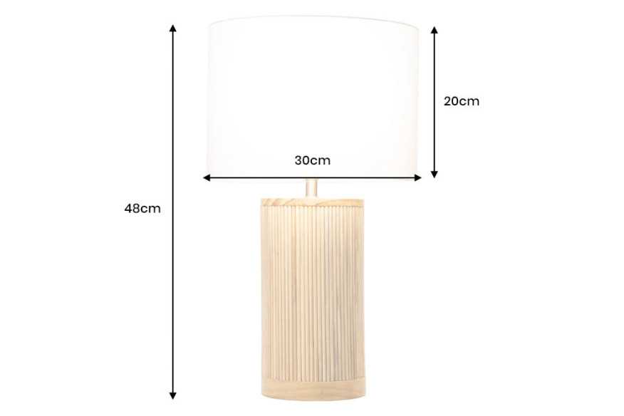 LUNA - 30CM BORDELSLAMPA