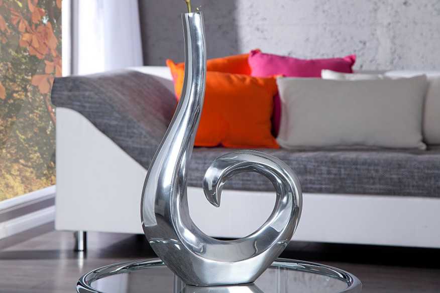 GRACE - 50CM VAS I SILVER