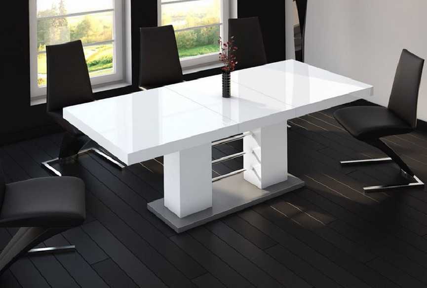 MATBORD VIT HÖGBLANK- modern bord