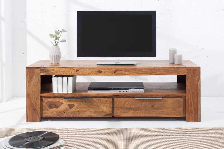HANOI - 135CM TV-BÄNK I SHEESHAM-TRÄ