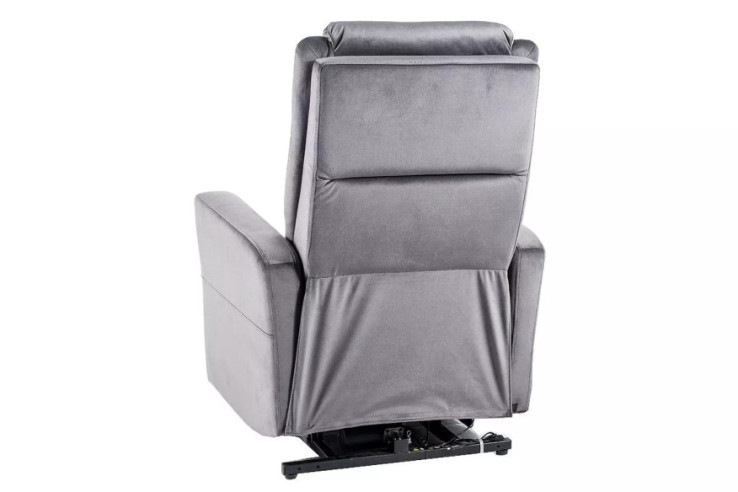 REGN - 93 CM FOTEL RELAKSACYJNY, AKSAMITTyg, ELEKTRISK MED USB
