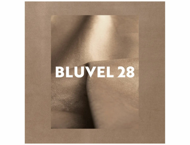 SIERRA H-2 - PÓŁHOKER 86 CM, WELVET BEIGE & SVART METALL