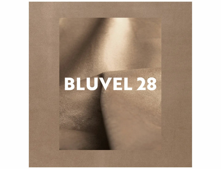 SIERRA H-2 - PÓŁHOKER 86 CM, WELVET BEIGE & SVART METALL