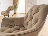 DIMMA - SAMMETSKRUK, BEIGE SAMMET, SVART METALLSTATIV