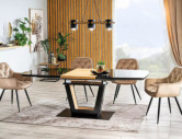 DIMMA - SAMMETSKRUK, BEIGE SAMMET, SVART METALLSTATIV