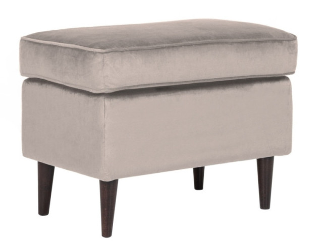 MAJESTÄTISK - 60CM FOTPALL I SAMMET