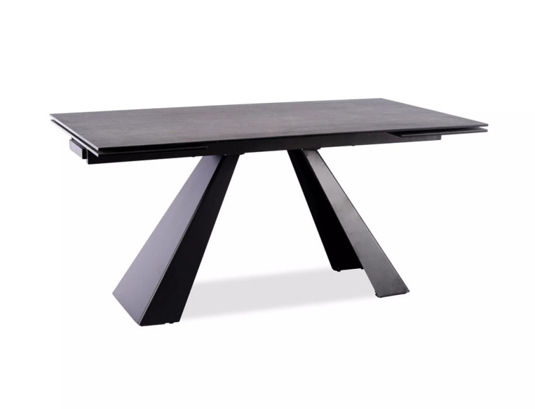 NOVA - 180CM MATBORD, KERAMIK ANTRACIT, UTD R TILL 260CM