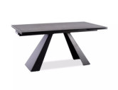 NOVA - 180CM MATBORD, KERAMIK ANTRACIT, UTD R TILL 260CM