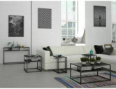  SVART LAMINAT & METALLSTOMME