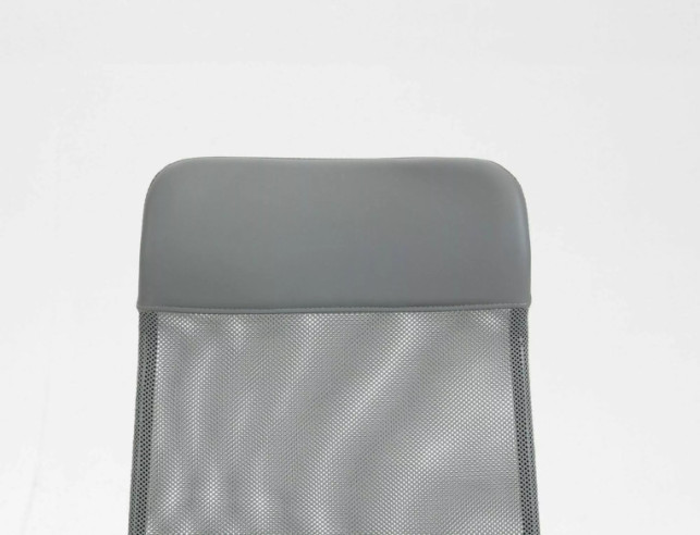 KANJON Q-026 - 107CM FOTEL OBROTOWY, SZARY, TKANINA MEMBRANOWA