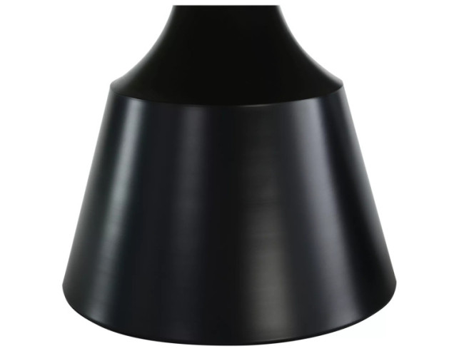 SIERRA - 70CM RUND LÅGBORDSSET, MDF DUBB ARTISAN & SVART METALL