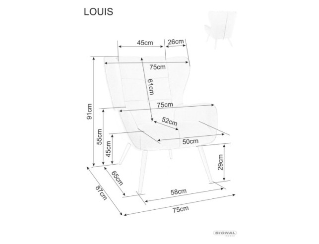 ATLAS - FOTÖLJ SAMMET, SVART METALLSTATIV